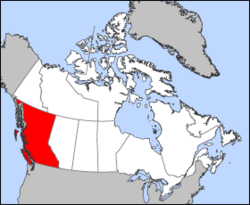 Map of the United States of America USA showing the location of Michigan.